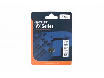 Thẻ nhớ Patriot VX V30 - 32GB - Nâng cao tốc độ và hiệu suất lưu trữ