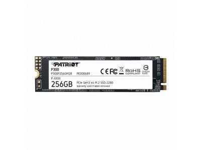 SSD PATRIOT P300 M.2 2280 PCIE GEN 3×4 256GB