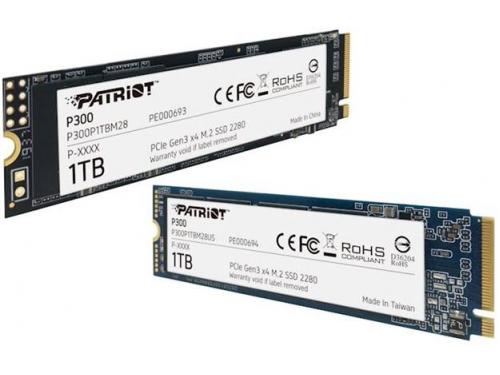 Patriot ra mắt SSD P300 m.2 PCIe Gen3 x4 mới nhất