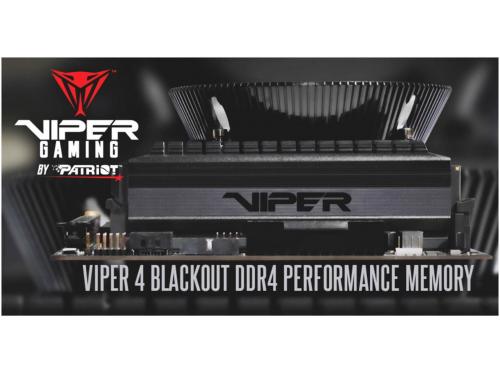 Viper Gaming của Patriot giới thiệu Bộ nhớ Viper 4 Blackout tốc độ cao