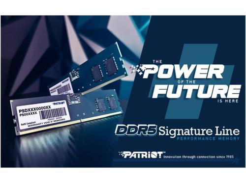 Patriot bật mí Ram DDR5 dòng Signature hoàn toàn mới